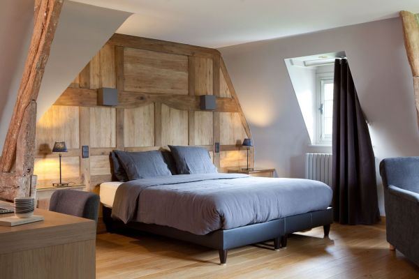 Une nuit en GRANDE chambre SUPÉRIEURE vue mer, avec les petits déjeuners