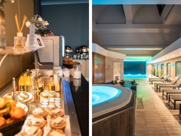Petit déjeuner & SPA