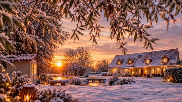 Cocon d'hiver exquis